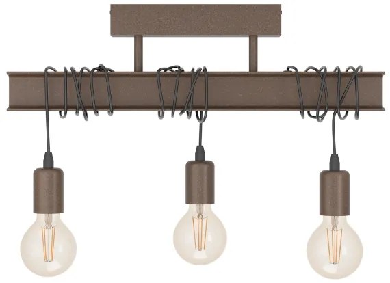 Eglo 43522 - Prisadený luster TOWNSHEND 3xE27/60W/230V