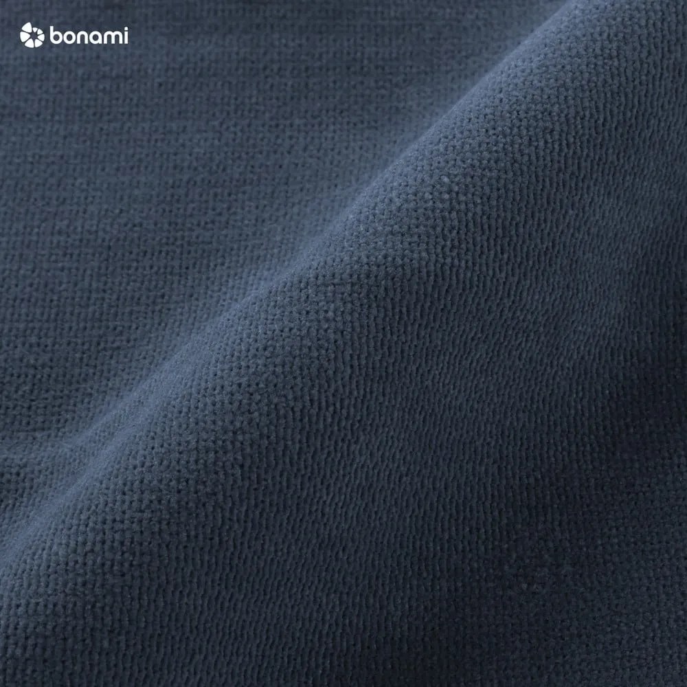 Lavica so zásuvkami z dubového dreva s modrým sedákom Retro - The Beds