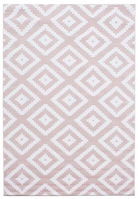Kusový koberec Plus 8005 pink, 80x150, ružová, obývacia izba, Ayyildiz