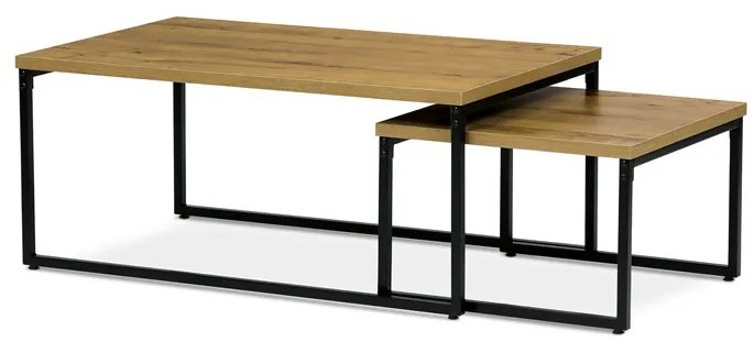 Autronic BONTEC Konferenčný stolík 100x60cm, mdf, dub, CT-619 OAK Farba: Prírodné