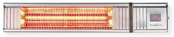 Nedis HTPA30ESS - Vonkajšie elektrické vykurovacie teleso 2000W/230V IP65 + DO