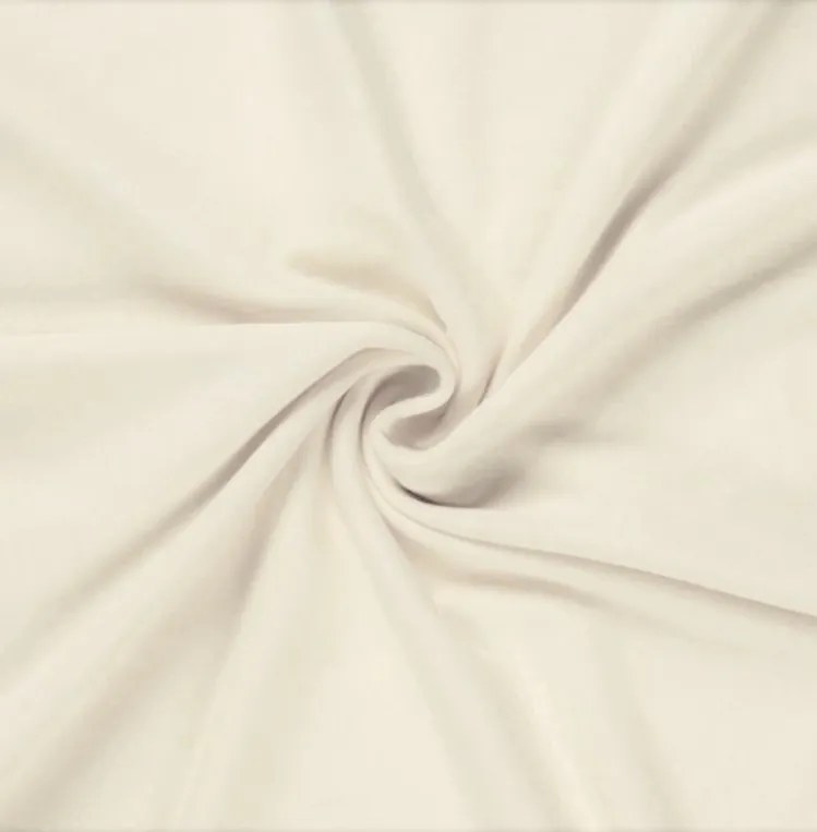 Jersey prestieradlo Smotanové 60x120 cm