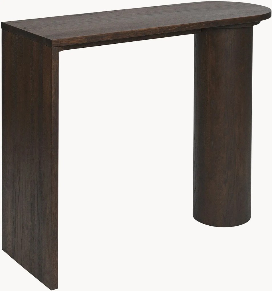 Konzolový stolík z dubového dreva Pylo