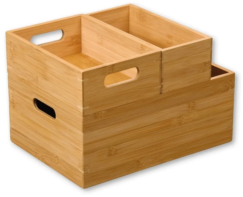 Kesper 57511 Bambusový box, 38,5 x 28,5 x 13 cm