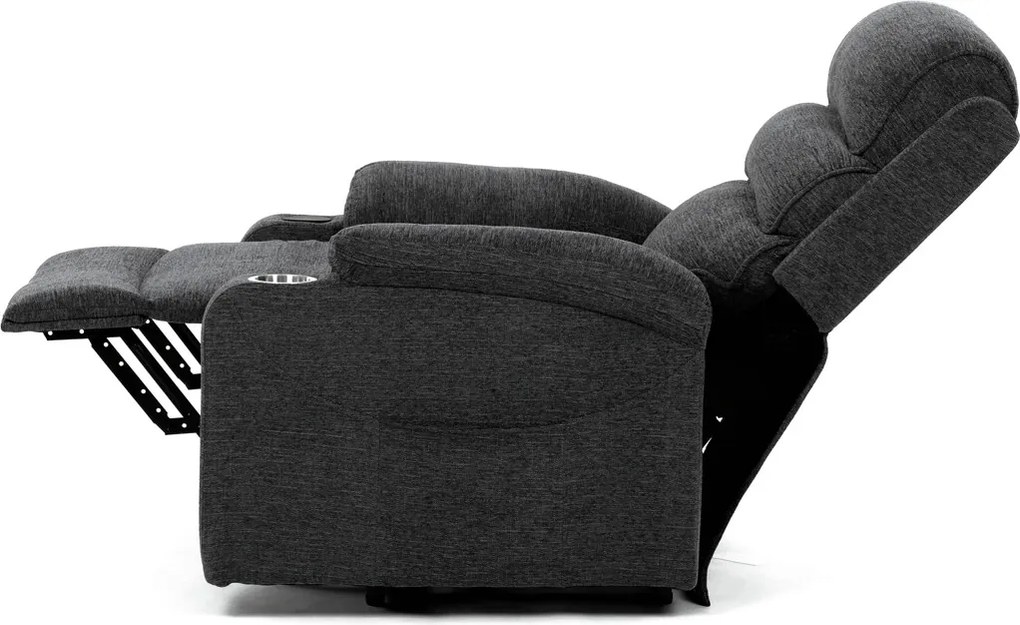 Elektrické polohovacie kreslo TV-S8348 GREY2 Farba: Sivá