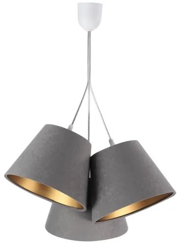 Luster na lanku AMBROSIA 3xE27/60W/230V