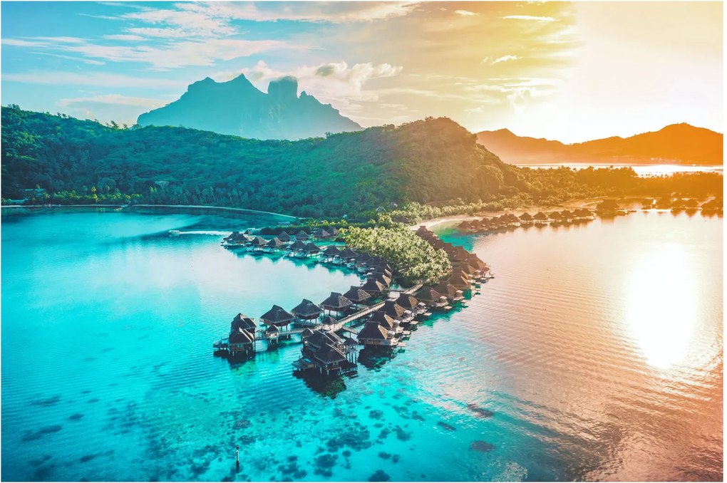 Obraz - Bora Bora (90x60 cm)