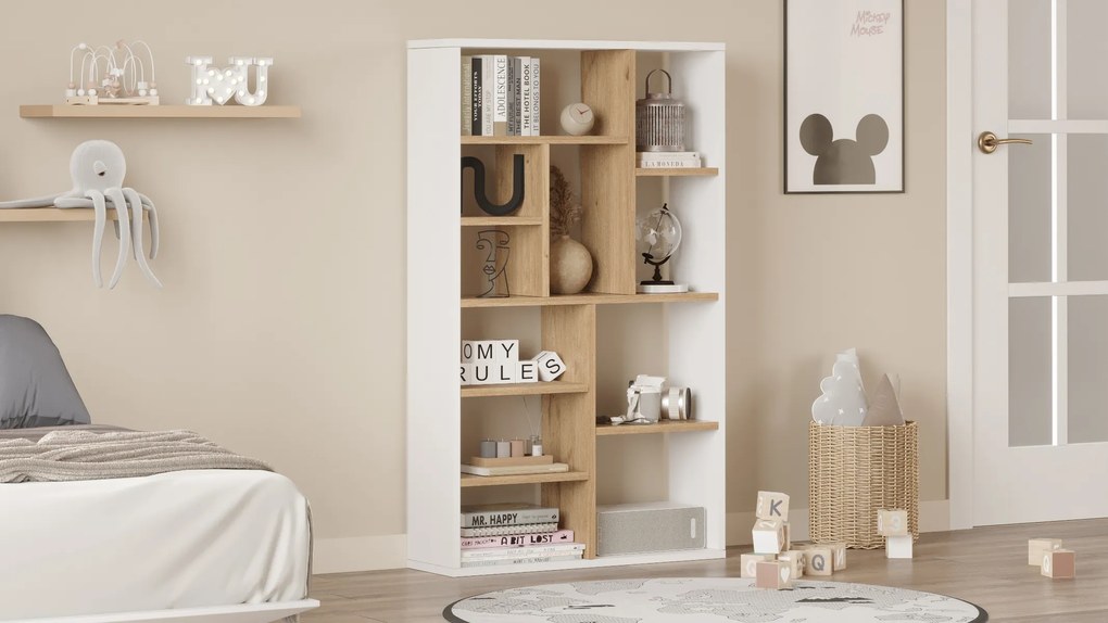 Knižnica Houseland Sia biela