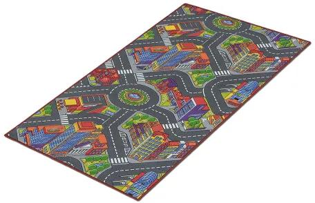Koberce Breno Kusový koberec BIG CITY  97, viacfarebná,100 x 165 cm