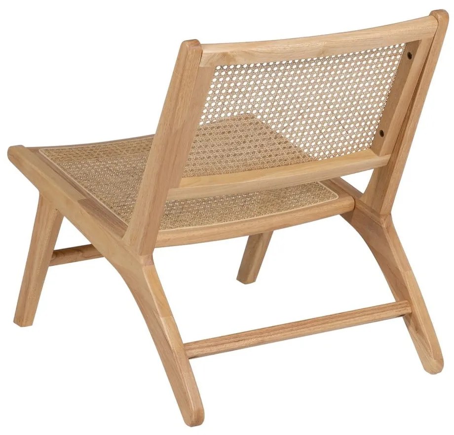 Kreslo s výpletom v prírodnej farbe – Ixia