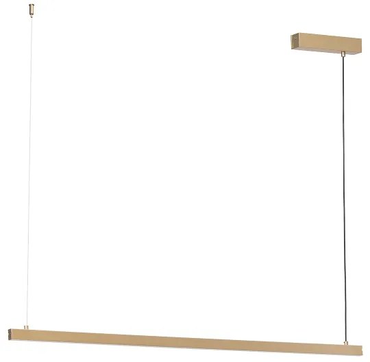 Argon 8836 - LED Luster na lanku MIAMI LED/37W/230V 3000K zlatá