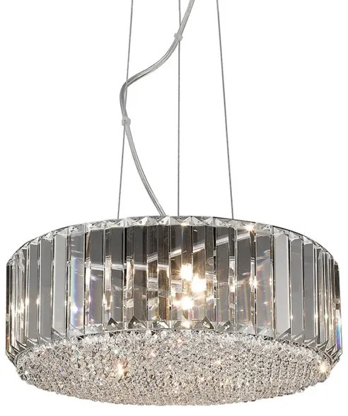 Brilagi - LED Krištáľový luster na lanku GLAMOUR 5xG9/42W/230V