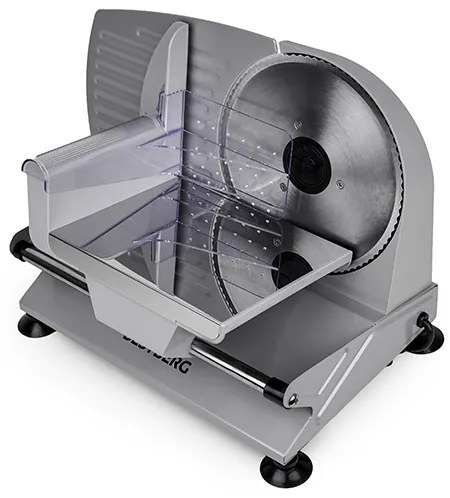 Elektrický krájač BestBerg BBS-400 / 400 W / šedá