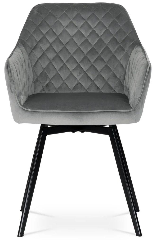 Sada jedálenských stoličiek DCH-425 GREY4, 2 ks