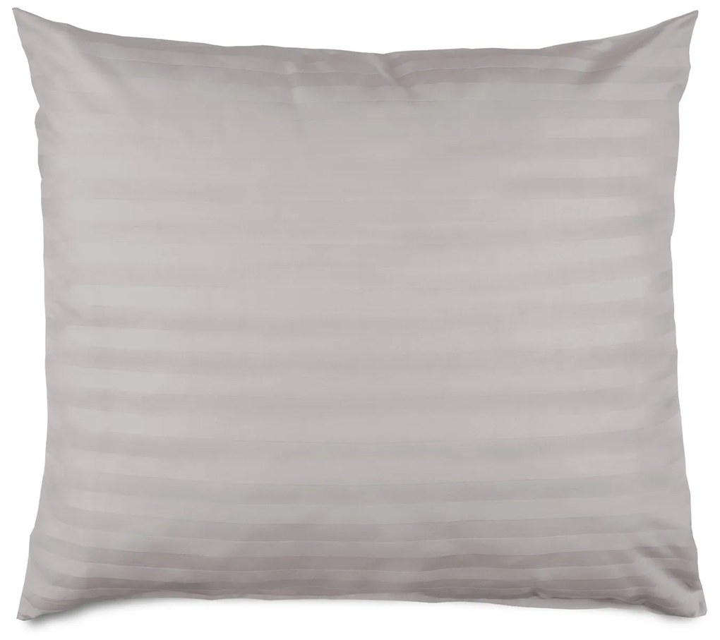 BAMBUSOVÁ OBLIEČKA NA VANKÚŠ STRIPE STONE 50X60 CM SIVÁ
