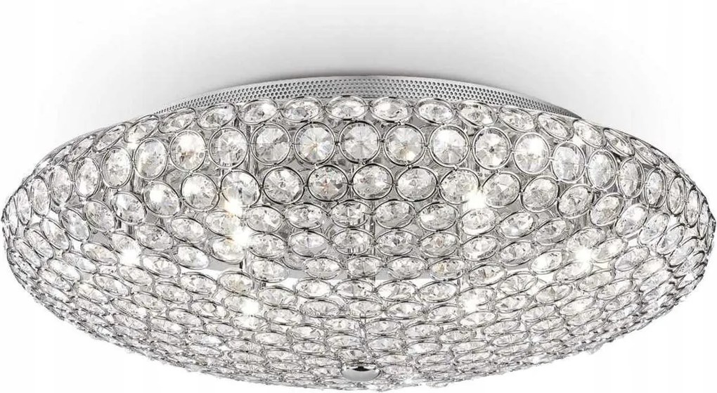 Ideal Lux King PL9 Cromo Svietidlo Stropné/nástenné 073255