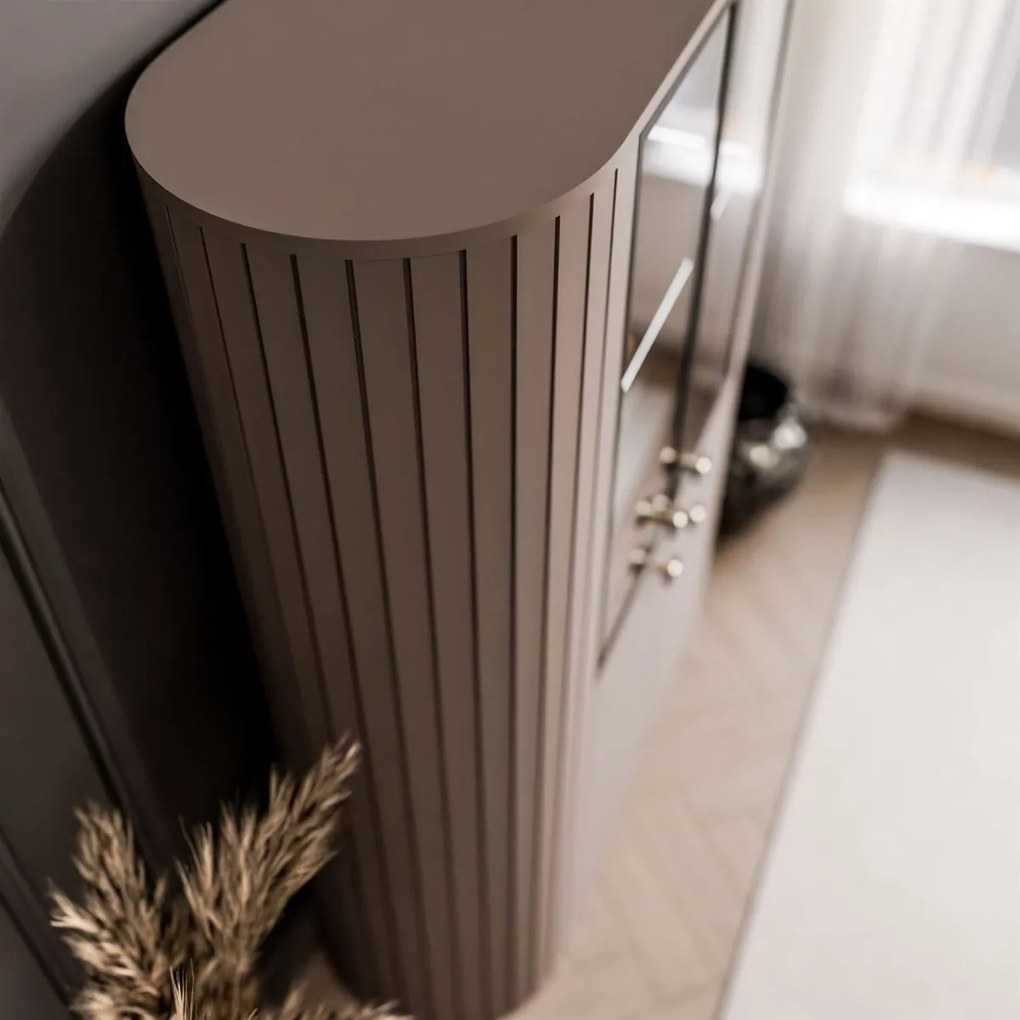 VITRÍNA LANDRY PRESTIGE KAŠMÍR LED 112 x 155 cm