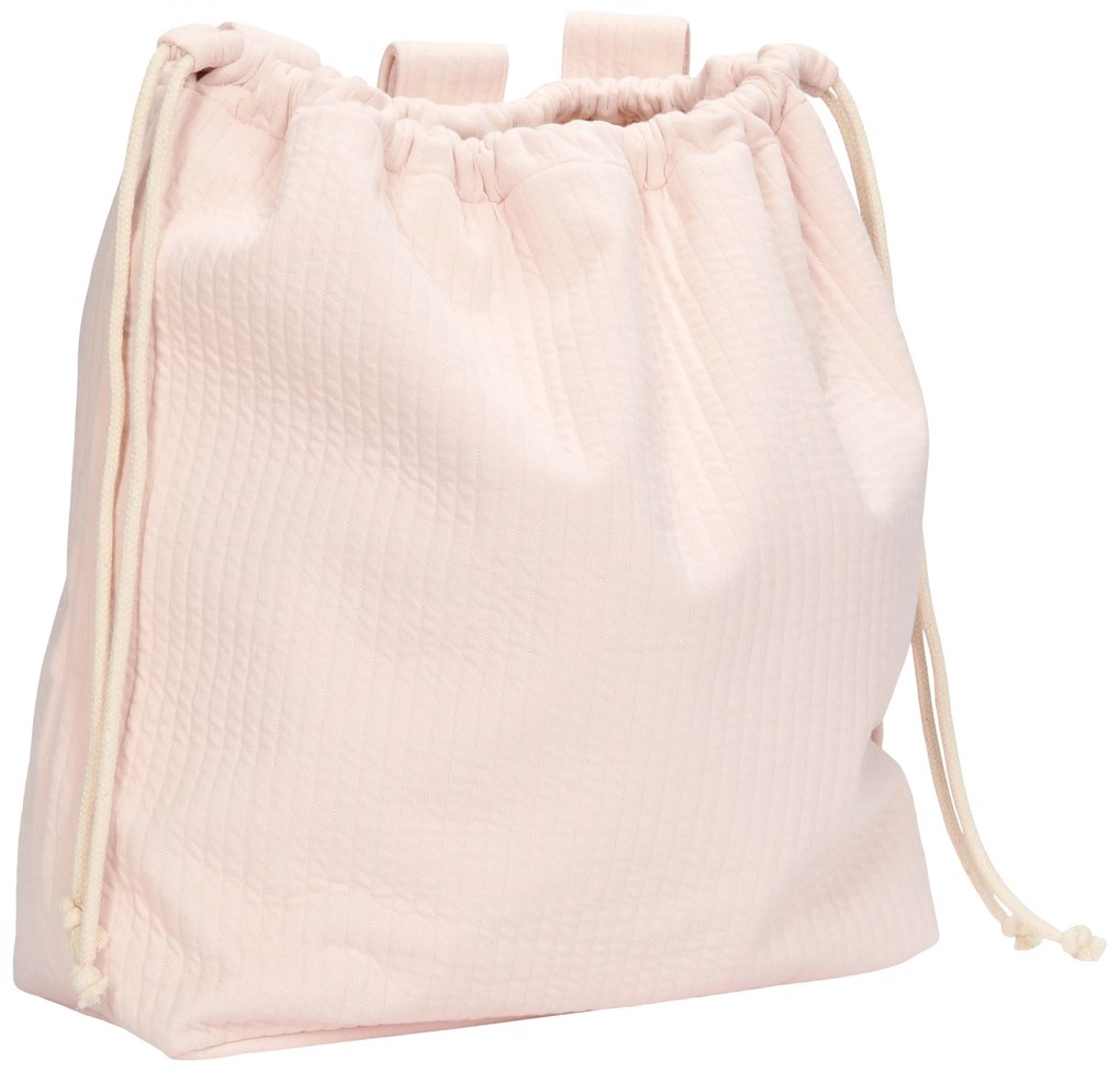 Závesná taška na hračky Pure Soft Pink