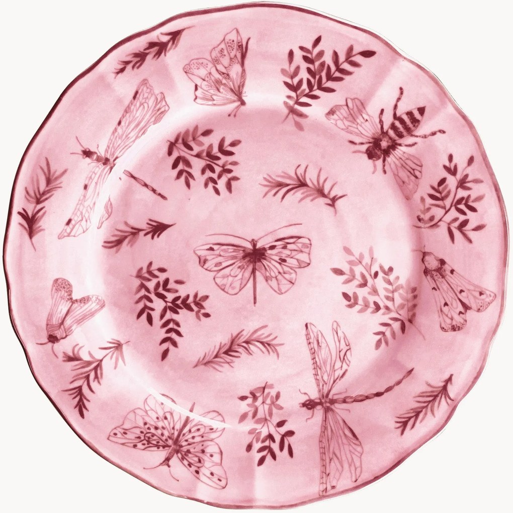 Porcelánové plytké taniere Sonia, 6 ks