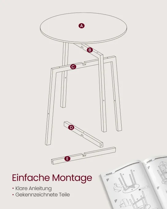 Jedalenský stôl KDT080G01