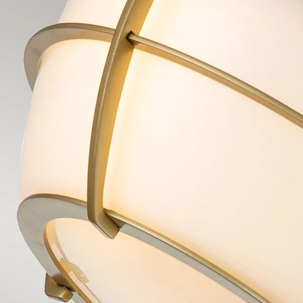 Quoizel QZ-CHANCE-F-PNBR- Kúpeľňové stropné svietidlo CHANCE 2xE27/60W/230V IP44