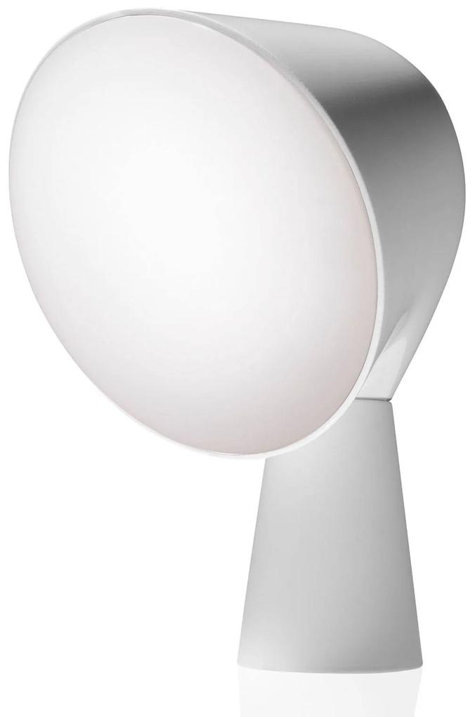 Foscarini Binic dizajnérska stolová lampa, biela