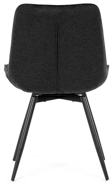 Autronic BONTEC Jedálenská stolička, čierna, látka, HC-T1130 BK2 Farba: Šedá