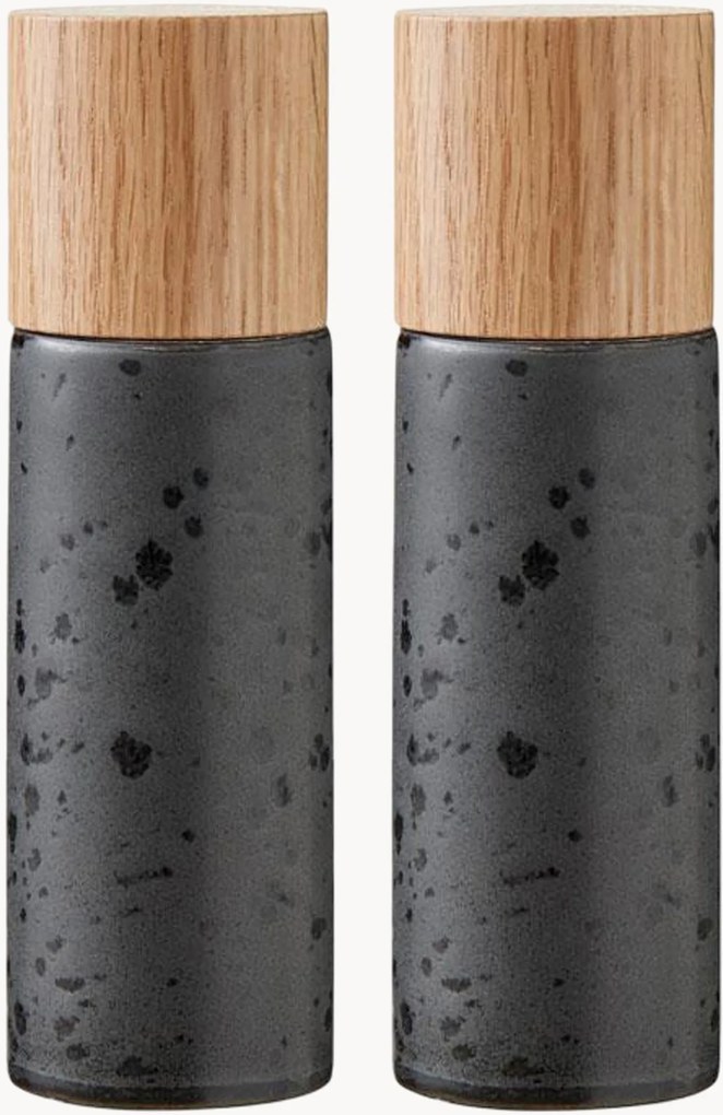 Soľnička a korenička Gastro, 2 ks