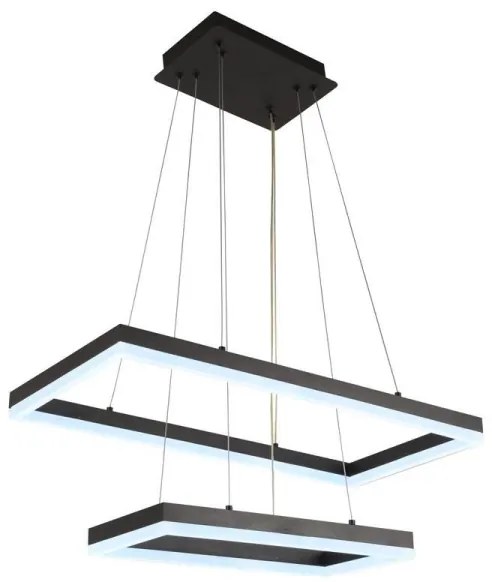 LED Stmievateľný luster na lanku LED/65W/230V 3000-6500K + diaľkové ovládanie