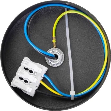 Stropné svietidlo MOONLIGHT 1xE27/15W/230V pr. 16 cm čierne