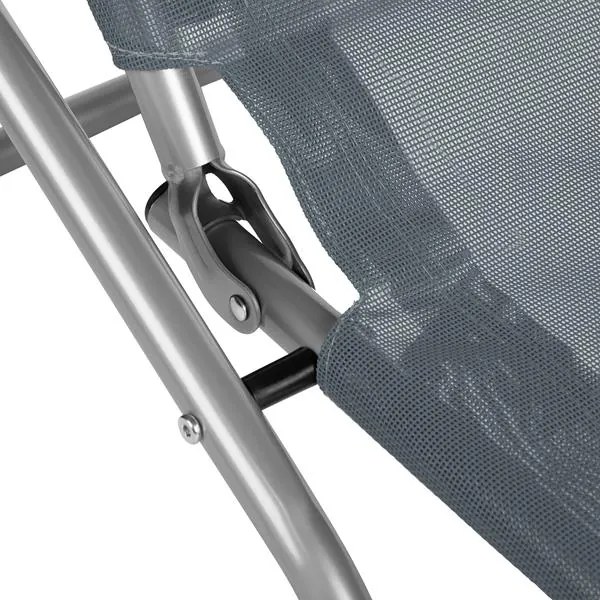 Ležadlo NILS Camp NC3017 - sivé