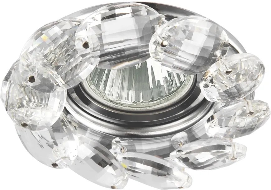 Emithor 71073 CRYSTAL FIX FAMILY zápustné svietidlo GU10 / 50W, chróm