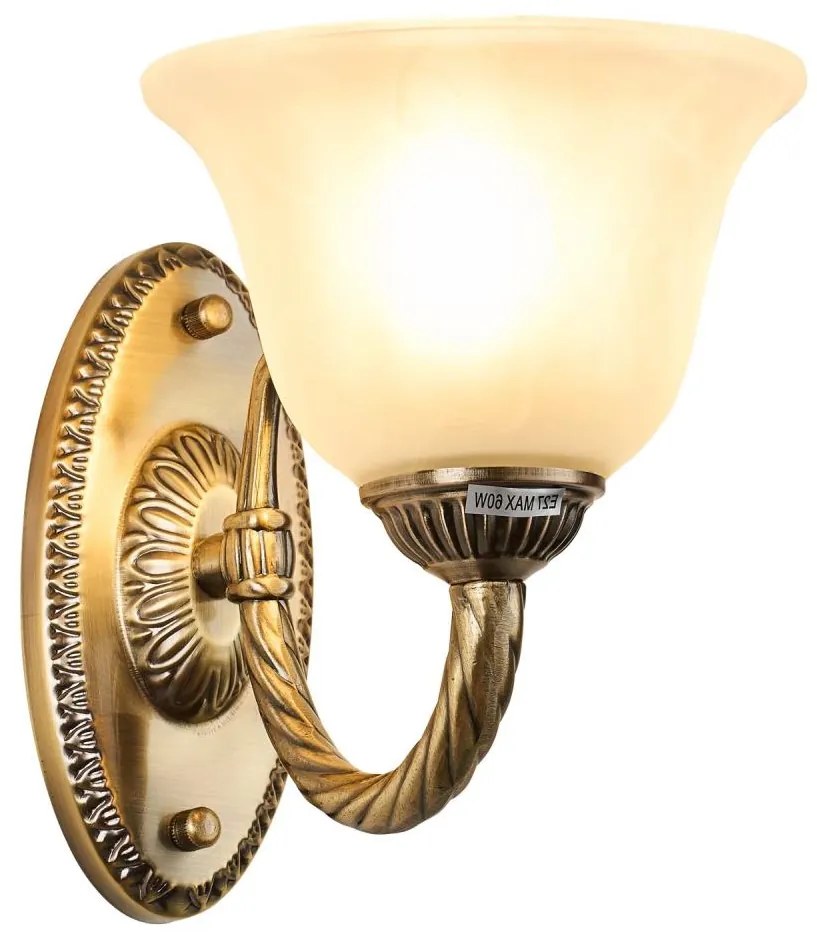 Brilagi - Nástenná lampa CLASSIC 1xE27/60W/230V mosadz