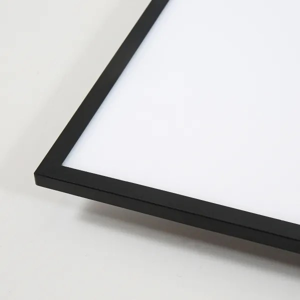 Brilagi - LED Stmievateľné svietidlo SLIMFRAME LED/58W/230V 60x60 cm čierne + diaľkové ovládanie
