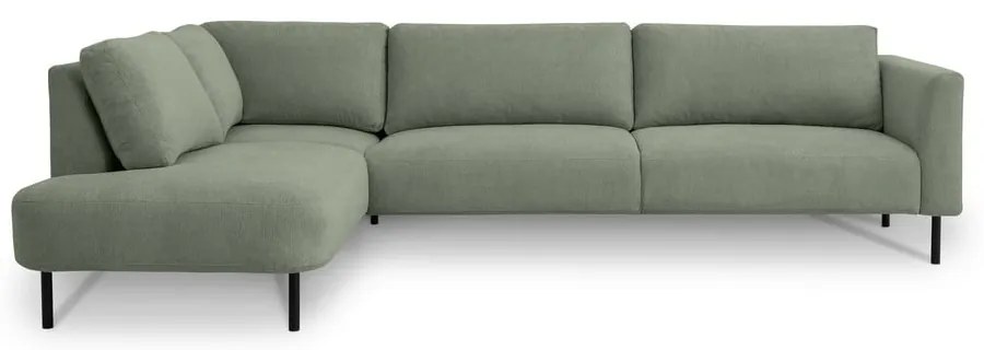 Zelená rohová pohovka (ľavý roh) Hero – Scandic