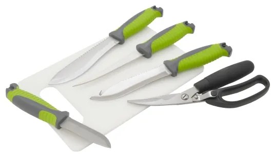 Grilovacie náčinie nerez s kufríkom 6 ks