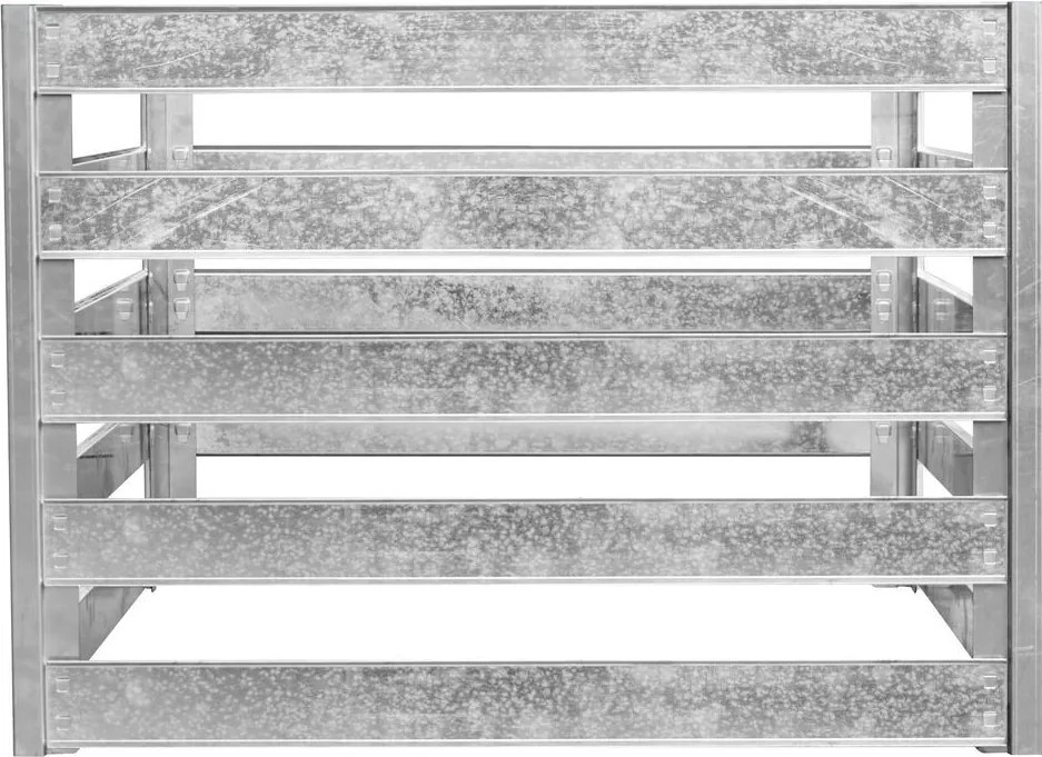 Kompostér plechový  560 L, 93 x 93 x 70 cm