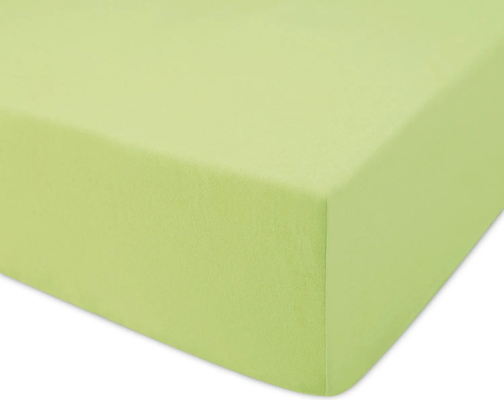 JERSEY PRESTIERADLO 034 90X200 CM ZELENÉ