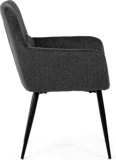 Jedálenská stolička sivá DCH-P3146 GREY2
