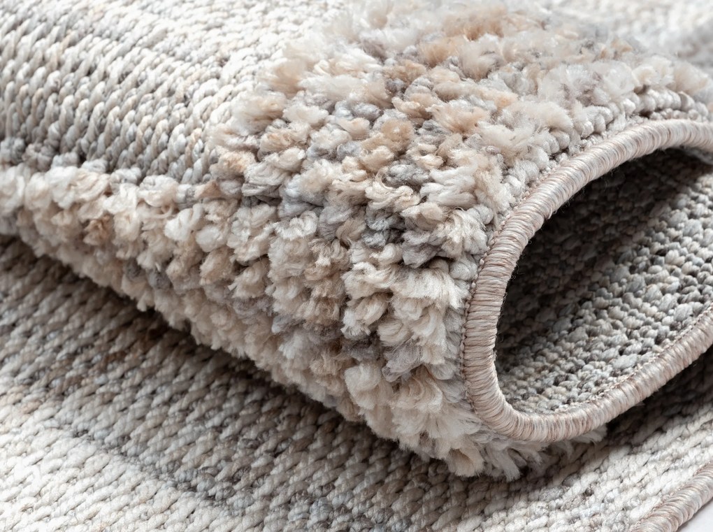 Kusový koberec Balania beige, 160x230, béžová, chodba / predsieň, My Flair