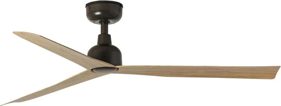 FARO 34371 - Stropný ventilátor MARINE M, priemer 125 cm, hnedá/čierna, IP44 + diaľkový ovládač