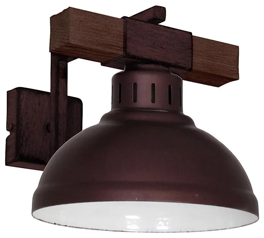 Nástenné svietidlo HAKON 1xE27/60W/230V tmavá