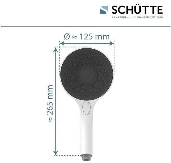 Schütte Ručná sprcha Capri (biela matná) (100367138)
