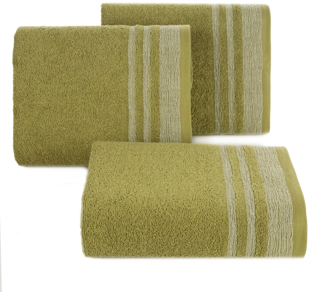 BAVLNENÝ UTERÁK MERY 70X140 CM OLIVOVÁ