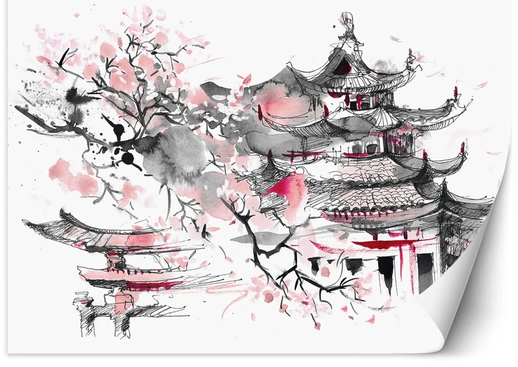 Gario Fototapeta Japonská pagoda Materiál: Vliesová, Rozmery: 350 x 245 cm