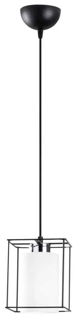 Závesný luster Swank Aj čierny