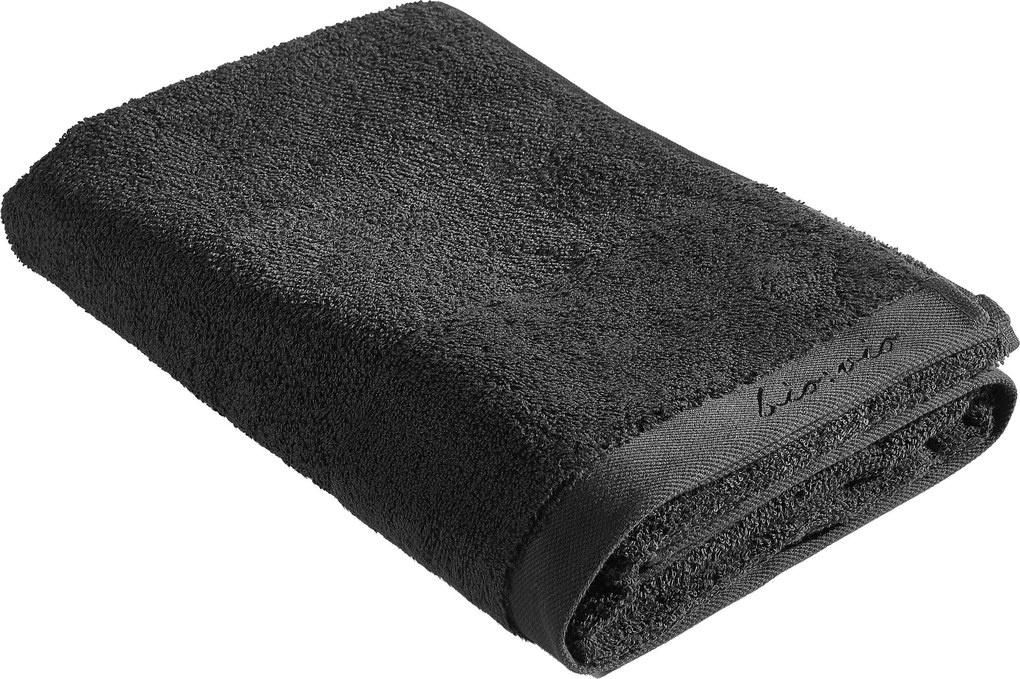 XXXLutz UTERÁK, 70/140 cm, čierna Bio:Vio - Kúpeľňový textil - 004417004226