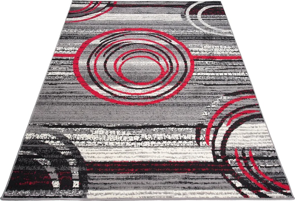 TA Koberec D325A ŠEDÁ LACNÉ PP CRM Rozmer: 160x230 cm