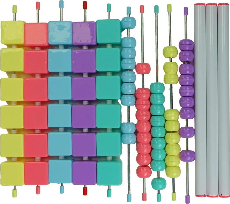 LEAN Toys Vzdelávacia polička Trojuholník Počítanie Kniha Písmená Objekty Zvieratá
