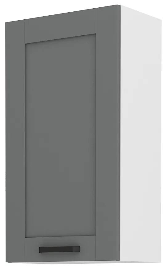 Horná kuchynská skrinka Lucid 50 G 90 1F (dustgrey + biela). Vlastná spoľahlivá doprava až k Vám domov. 1045555